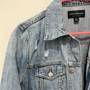 Lucky Brand Boyfriend Trucker Denim Jacket